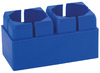 Bouwset - blokken - groot - Miniland - plastic - set van 40 assorti
