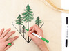 Stiften - textielstiften - Staedtler - set van 12 assorti