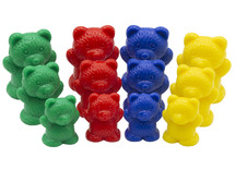 Sorteerfiguren - EDX Education - beren - set van 96 assorti