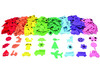 Foam - stickers - allerlei vormen - zelfklevend - set van 400 assorti