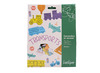Stickers - foam - transport - zelfklevend - set van 400 assorti