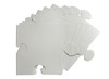 Karton - puzzel - puzzelstuk - reuze - blanco - set van 32