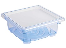 Tafel - zand- en watertafel - EDX Education Fun2 Play Activity Tray - transparante kist multi tafelkuipjes - speeltafel - per stuk