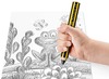 Potloden - grafietpotloden - Staedtler Noris Junior - 2B - rond - dik - etui - set van 6