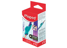 Potloodhouder- vingerhulpstuk - Maped Black'Peps Kidy Learn - set van 10