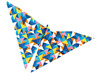 Knutselpapier - origami-papier - 20 x 20 cm - per thema (valentijn, kerst, lente, halloween) - per 60