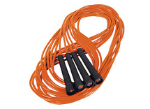 Springtouw - Megaform - oranje - 6 m - set van 2