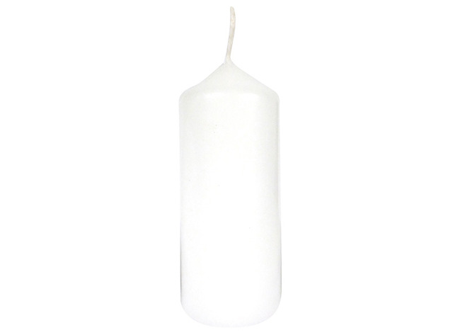 Bougies - blanches - set de 12