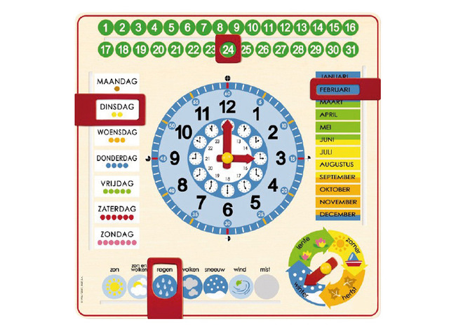 KALENDER - WEEK-,MAAND- EN JAARKALENDER - NL