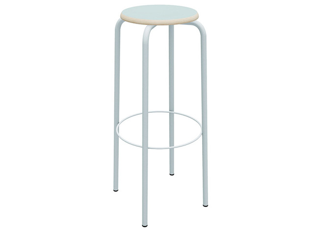 TABOURET UNE COULEUR, 80 CM