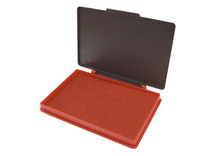 Inktkussens - stempels - 7 x 11 cm - rood - per stuk