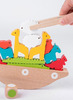 Balanceerspel - PlanToys - balanceerboot - hout - per spel