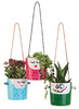 Bloempot - hangpot - keramiek - set van 12