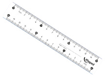 Latten - meetlat - Maped Classic - kunststof - 15 cm - set van 25