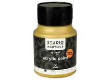 Verf - acrylverf - Creall Studio Acrylics - goud - fles van 500 ml