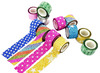 Kleefband - fantasie - washi-tape - voordeelpakket - set van 100 assorti