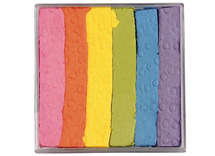 Schmink - aq - combi kleuren regenboog - per stuk