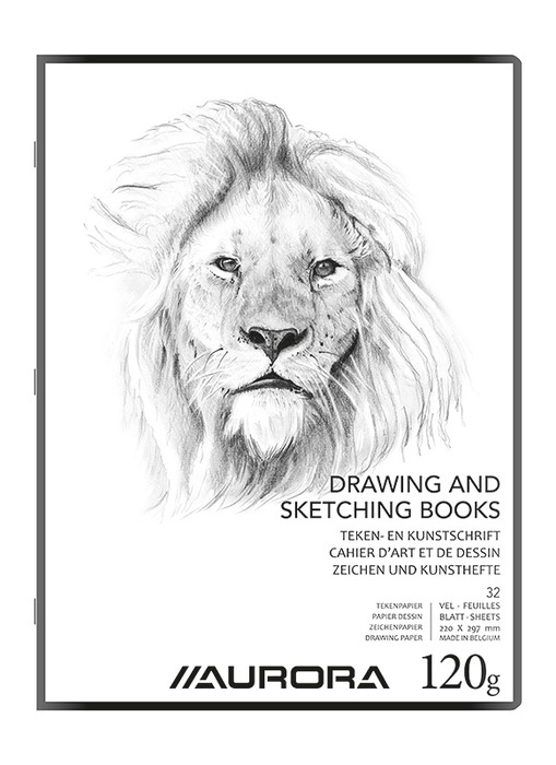 Schriften - Aurora - tekenschrift - A4 - per stuk