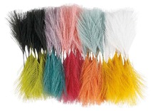 Pluimen - kunstveren - decoratie - set van 100 assorti