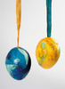 Isomo/styropor - eieren - hoogte 8 cm - set van 50