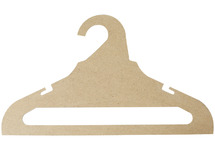 HOUT - KLEERHANGER - MDF - SET VAN 5