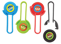 Cadeautje - Ninja schijfschieters - set van 8 assorti