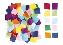 Knutselpapier - zijdepapier - mozaïek - 3,8 x 3,8 cm - set van 4000 assorti