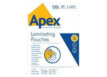 Lamineerhoezen - Apex Light Duty - 80 micron - A4 - glanzend - budget - set van 100