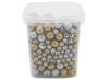 Kralen - Hout - Goud En Zilverkleurige - Set Van 600 Assorti
