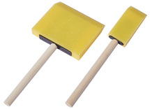 Verfborstels - mousse - schuimpenselen - set van  20 assorti
