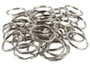 Sleutelhangers - gebroken ringen - 30 mm - set van 80