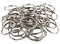 Sleutelhangers - gebroken ringen - 30 mm - set van 80