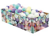 Decoratie - pompons - gekleurd - pastel - 1,5 tot 4 cm diameter - assortiment van 400 g
