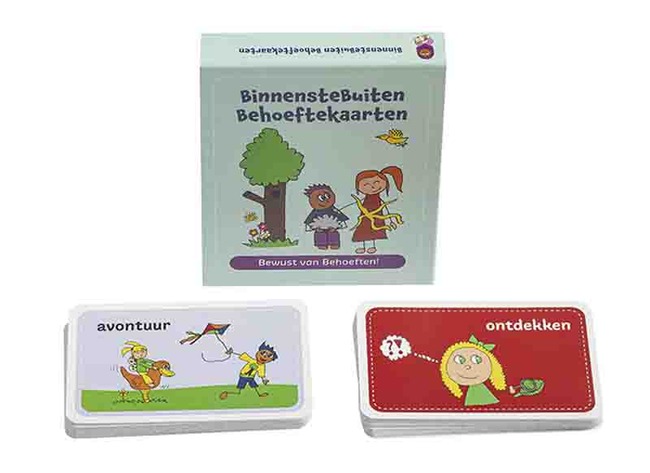 Emoties - Binnenstebuiten Behoeftekaarten - per set