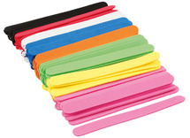 Foam - knutsellatjes - ijsstokjes - set van 120 assorti