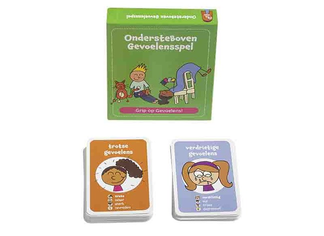 Emoties - Ondersteboven Gevoelensspel - per spel