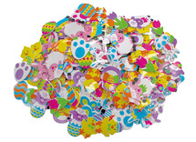 Stickers - foam - Pasen - set van 200 assorti