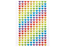 Stickers - holografisch - hart - set van 400