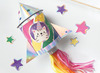 Knutselpapier - transparantpapier - 18,5 x 29,7 cm - 42 g - gekleurd - lantaarn - pak van 10 vellen