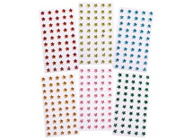 Decoraties - ster - acrylic - edelsteen - zelfklevend - set van 300