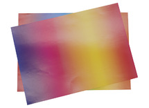 Knutselpapier - regenboog - 33 x 23 cm - pak van 10 vellen