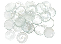 DECORATIES  -  GLAS - STENEN - SET VAN 40