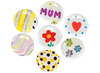 Edelstenen - glas - decoratie - set van 40