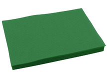 Vellen - vilt - 20x30 cm - textiel - donkergroen - pak van 10 vellen