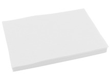 Vellen - vilt - 20x30 cm - textiel - wit - pak van 10 vellen