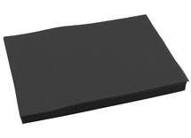 Vellen - vilt - 20x30 cm - textiel - zwart - pak van 10 vellen