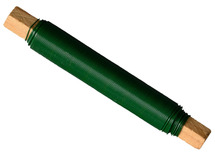 Draad - ijzerdraad - 0,6 mm x 30 m - groen - per stuk