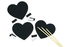 Figuren - hart - kraspapier - set van 10