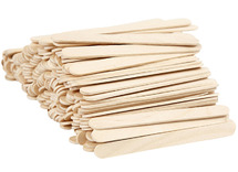 Knutselstokken - ijsstokjes - 10 x 115 mm - set van 200 assorti