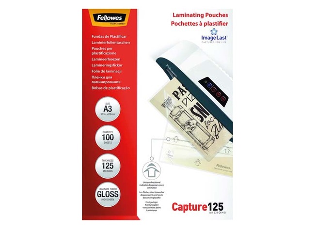 Lamineerhoezen - Apex Medium Duty - 125 micron - A3 - glanzend - budget - set van 100